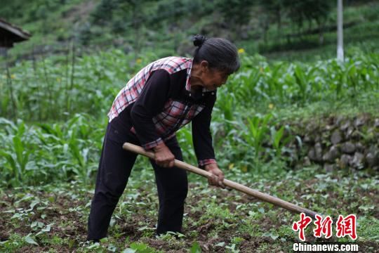 四川万源山地田园美景如画