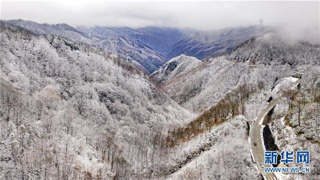 （美丽中国）（2）秦岭初雪