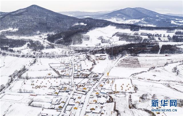 （新春走基层）（1）吉林舒兰：冰雪旅游唤醒“沉睡”的小山村